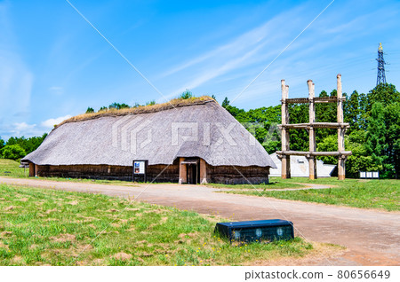 青森縣三內丸山遺址 大坑房六柱式建築 80656649