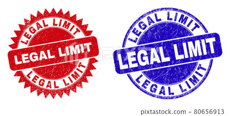 LEGAL LIMIT Round and Rosette Stamps with Rubber Surface LEGAL LIMIT Round and Rosette Stamps with Rubber Surface 80656913