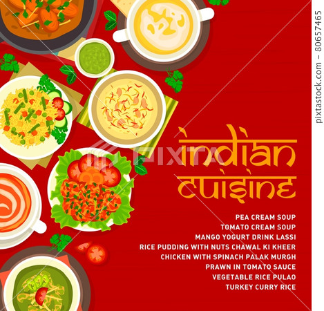 Indian cuisine restaurant dishes menu cover layout Indian cuisine restaurant dishes menu cover layout 80657465