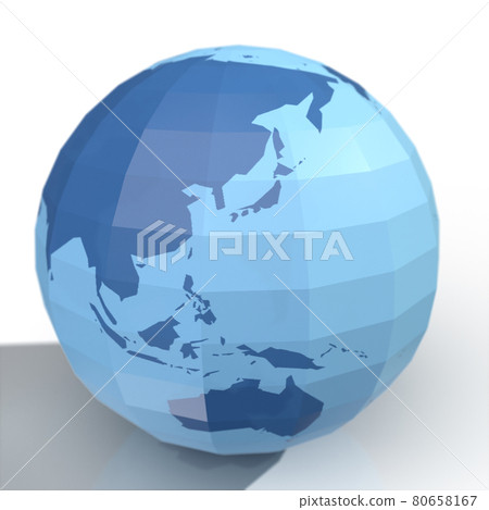 3D 多邊形地球 3D 多邊形地球 80658167
