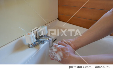 Wash your hands with soap Wash your hands with soap 80658960
