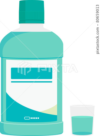 Mouthwash vector illustration 80659013