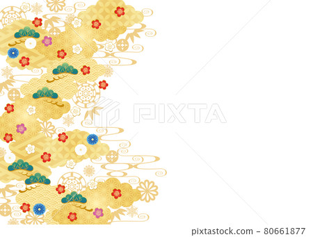 和風背景材料 12 beku 80661877