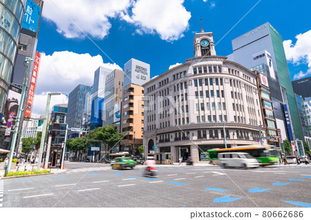 《東京》銀座商圈/街景 80662686