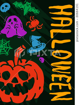 Halloween Poster Complementary Color Combinations Halloween Poster Complementary Color Combinations 80664191