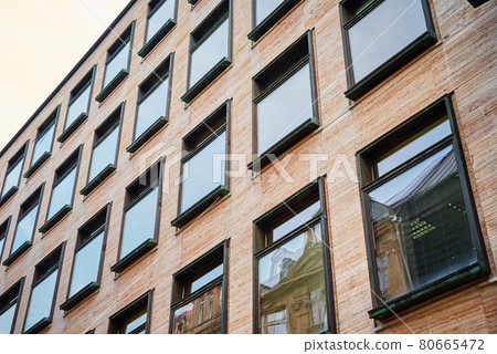 Modern building with windows Modern building with windows 80665472