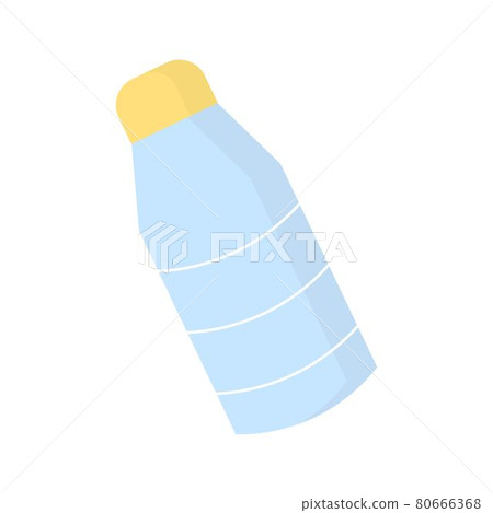 Vector Bottle of water icon in flat style . - Stock Illustration ...