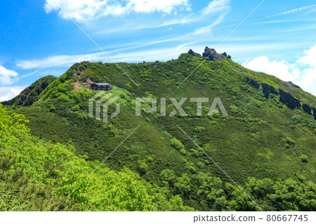 南八岳,通往權現山山頂的道路,權現山的東峰 南八岳,通往權現山山頂的道路,權現山的東峰 80667745