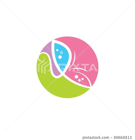 butterfly illustration vector design 80668813