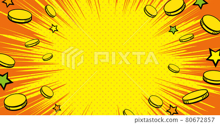 American comic style coin design American comic style coin design 80672857