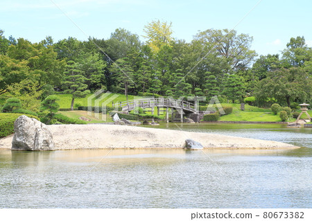 Koshigaya Noh 劇場和日本花園 Hanadaen Kibashi and Pond 80673382
