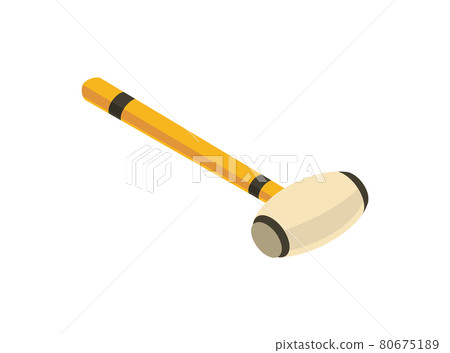 Isometric hand tool. Detailed icon of tool for handyman repair. Vector equipment of builder instrument. Tool supplies on white background 80675189
