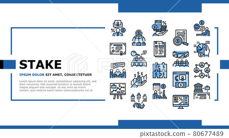Stakeholder Business Landing Header Vector Stakeholder Business Landing Header Vector 80677489