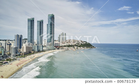 High-rise building, residential complex, Haeundae Beach, Haeundae, Haeundae-gu, Busan High-rise building, residential complex, Haeundae Beach, Haeundae, Haeundae-gu, Busan 80678139