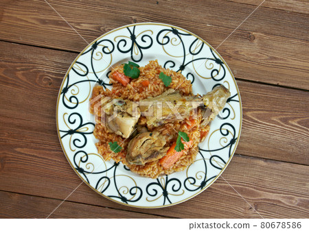 riz gras poulet riz gras poulet 80678586