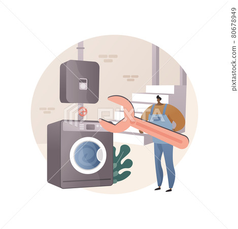 Basement services abstract concept vector illustration. Basement services abstract concept vector illustration. 80678949