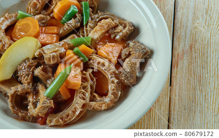 Tripes a la mode de Caen 80679172