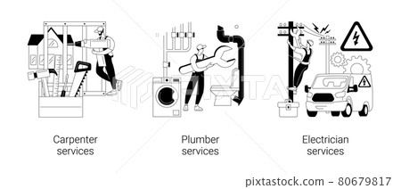 Home renovation abstract concept vector illustrations. 80679817