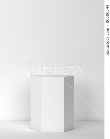 Simple podium as a showcase for products Simple podium as a showcase for products 80680544
