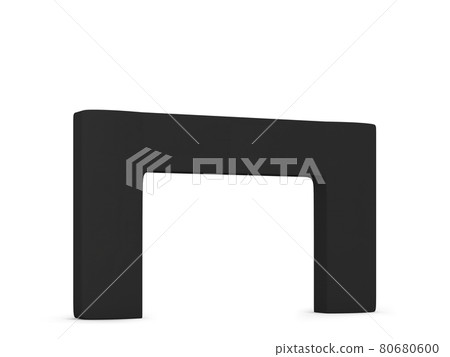 Blank event arch mockup Blank event arch mockup 80680600