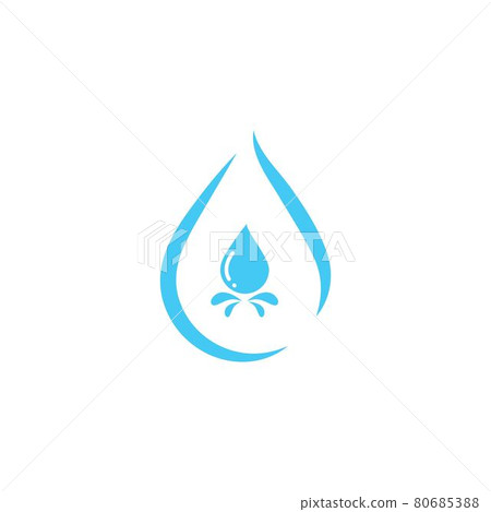 water drop icon vector illustration water drop icon vector illustration 80685388