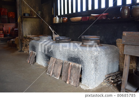 Kamado old-fashioned kitchen Kamado old-fashioned kitchen 80685785