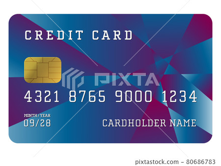 Fashionable credit card illustration material (with vector, transparent png) Fashionable credit card illustration material (with vector, transparent png) 80686783