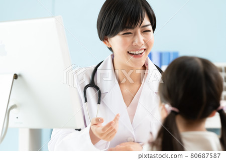 Pediatrician woman 80687587