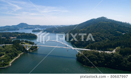 《Miyagi Prefecture》 Kesennuma Oshima Bridge 80687997