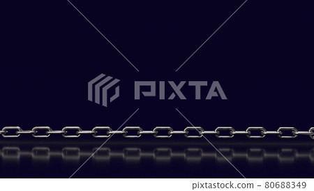 metal chain for business or abstract background concept 3d rendering metal chain for business or abstract background concept 3d rendering 80688349
