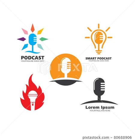 microphone icon  vector illustration design 80688906
