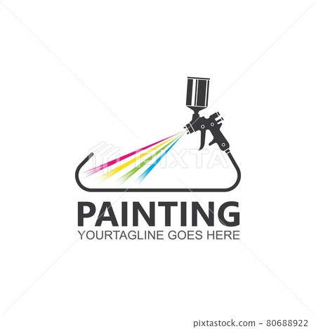 spraygun vector icon illustration design spraygun vector icon illustration design 80688922