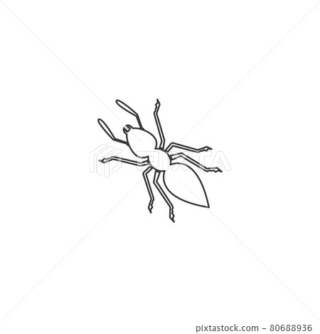 Ant vector icon illustration design Ant vector icon illustration design 80688936
