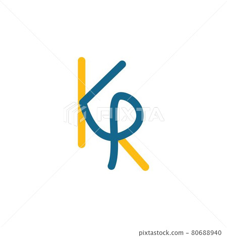 kr Letter icon Template Vector Illustration kr Letter icon Template Vector Illustration 80688940