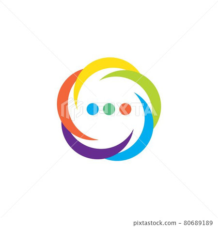 speech bubble icon vector illustration design - Stock Illustration ...