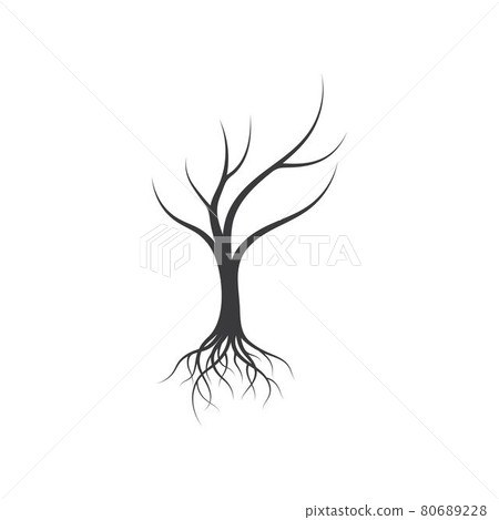 Tree without leaf icon template vector Tree without leaf icon template vector 80689228