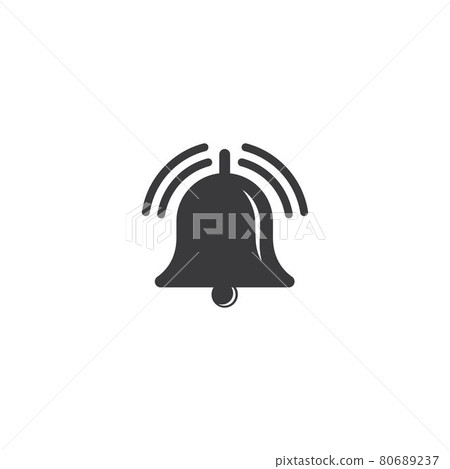 bell notification icon vector illustration design bell notification icon vector illustration design 80689237
