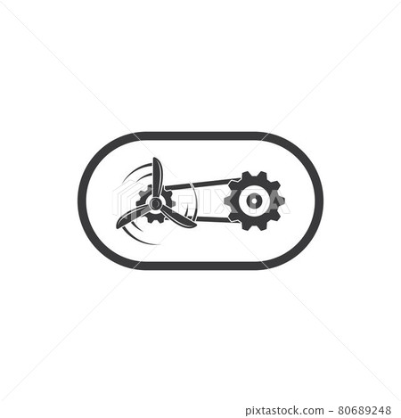 propeller gear belt engine icon vector illustration design propeller gear belt engine icon vector illustration design 80689248