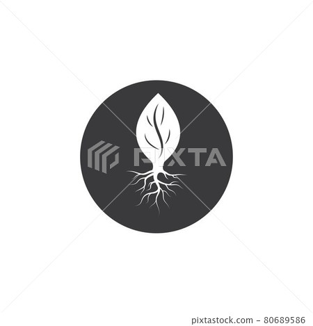tree roots vector icon illustration design tree roots vector icon illustration design 80689586