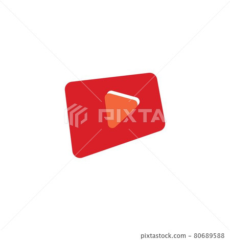 play button icon vector illustration design play button icon vector illustration design 80689588