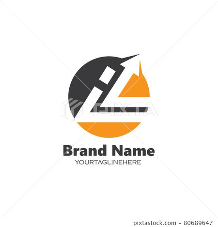 l letter arrow icon business vector design l letter arrow icon business vector design 80689647