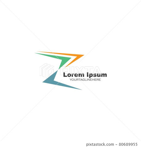 Arrow z letter icon vector illustration Template Arrow z letter icon vector illustration Template 80689955