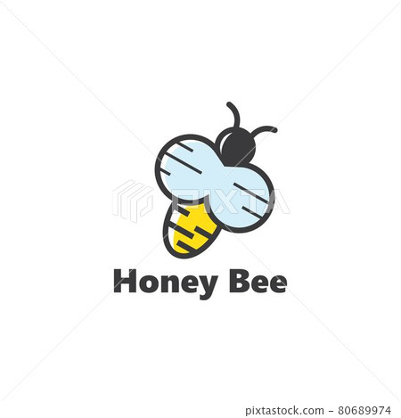 honey Bee Template vector icon illustration 80689974