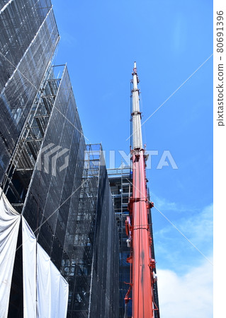 正在建設中的起重機車/公寓 正在建設中的起重機車/公寓 80691396