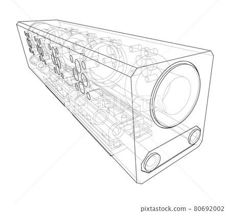 Abstract industry object concept. Vector 80692002