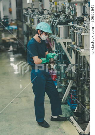 Newspaper printing factory 80692643