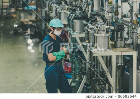 Newspaper printing factory 80692644