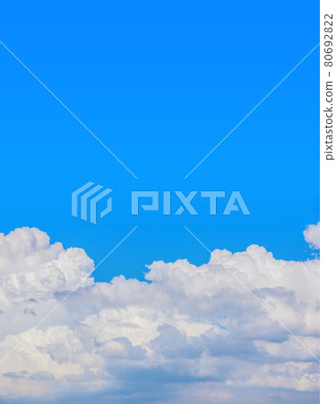 藍天，藍雲，晴空，藍天白雲，晴天，清爽 80692822