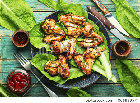 BBQ Chicken Wings 80693957