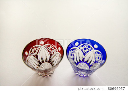 江戶切子 [一對玻璃] 一對玻璃 80696957